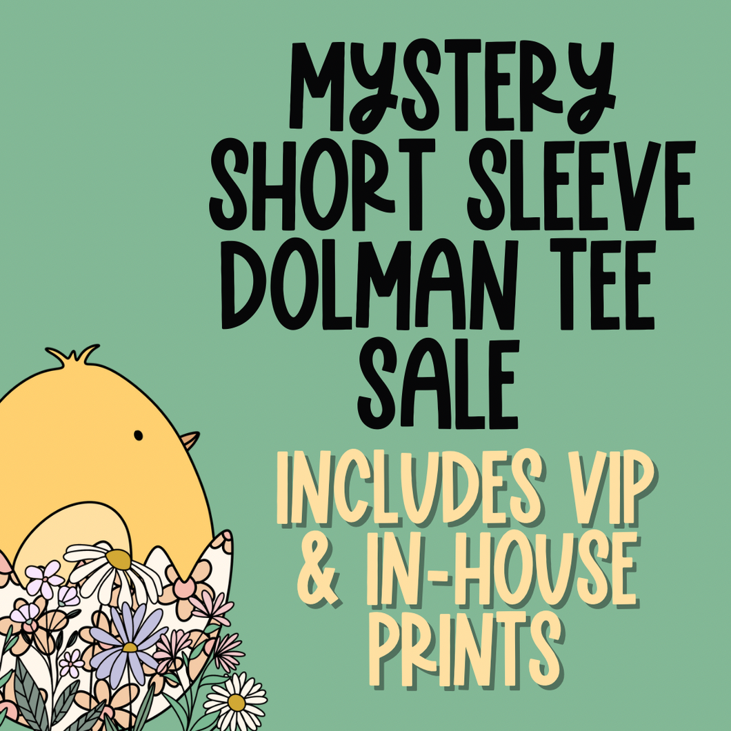 Mystery Short Sleeve Dolman Sale